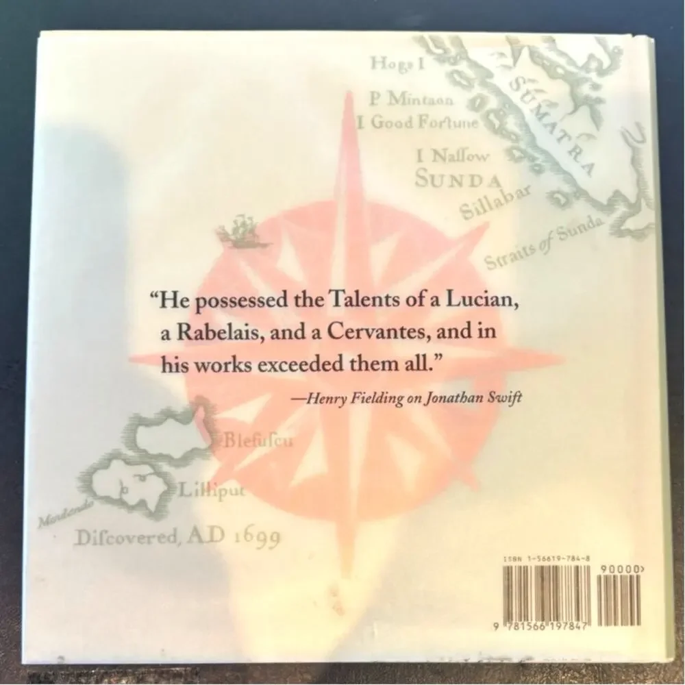 VTG 1995 First Ed. B & N Reproduction, Gulliver's Travels, Jonahtan Swift, HC/DJ